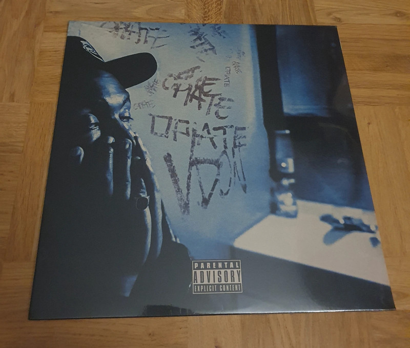 V Don - The Opiate (sealed blue with black splatter vinyl) feat. conway, westside gunn