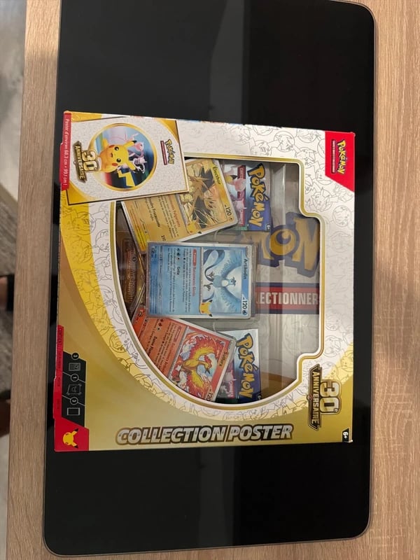 Collection Poster Pokémon  30e Anniversaire