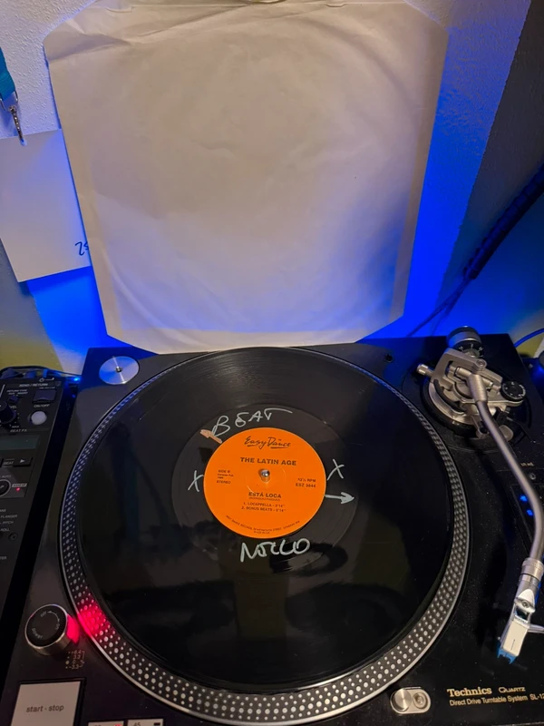 Vinile mix The Latin age - Esta loca