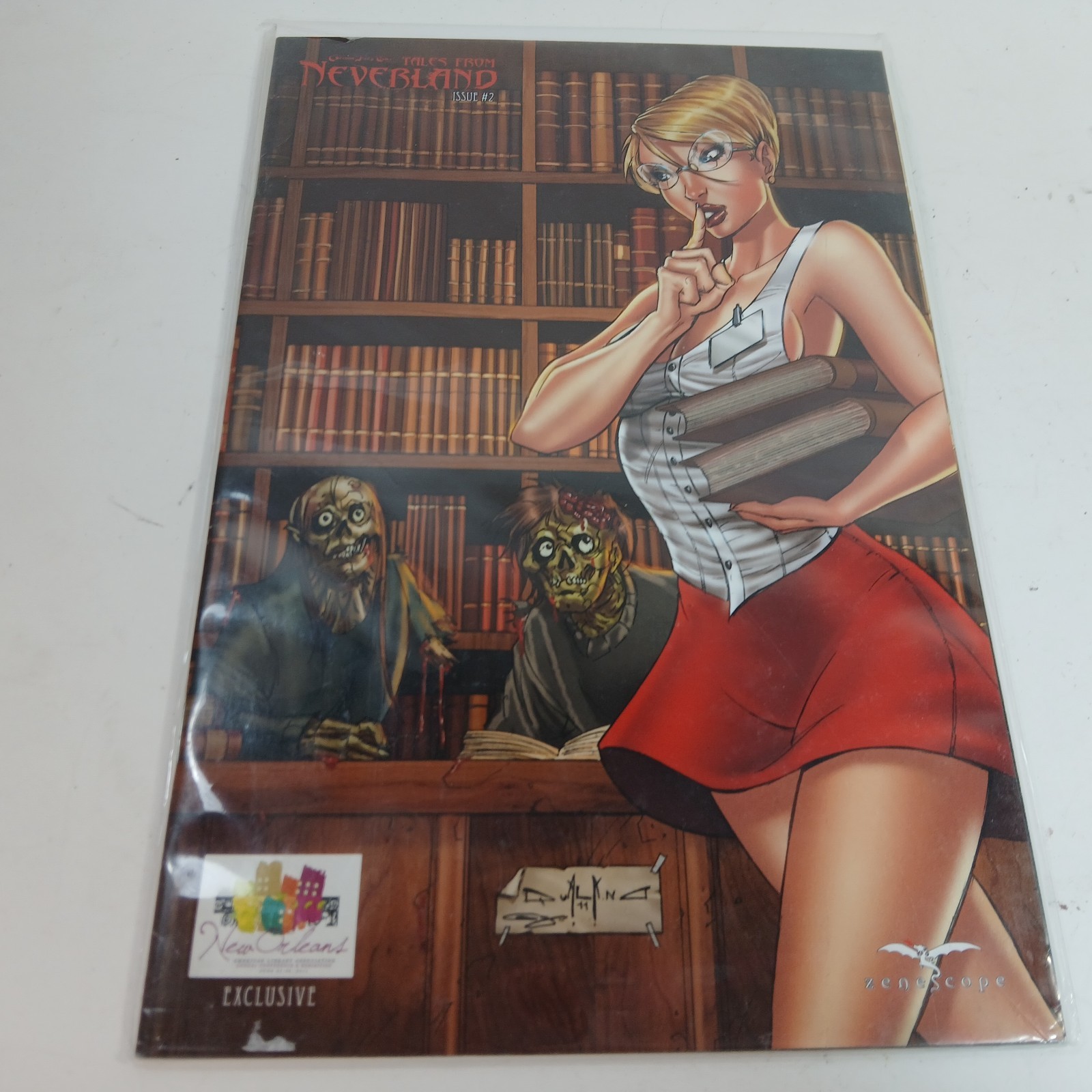 Grimm Fairy Tales from Neverland #2 variante New Orleans Book Foundation