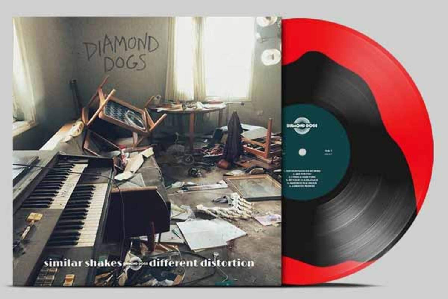 Diamond Dogs - Similar Shakes Different Distortion (Black/Red Vinyl) - Rock/Pop
