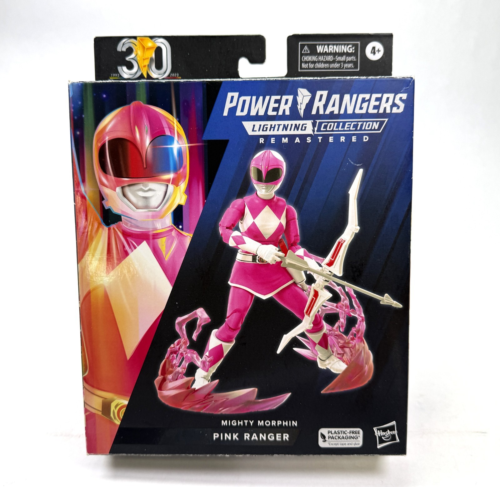 Mighty Morphin Pink Ranger Lightning Collection Remastered Figure Complete Box