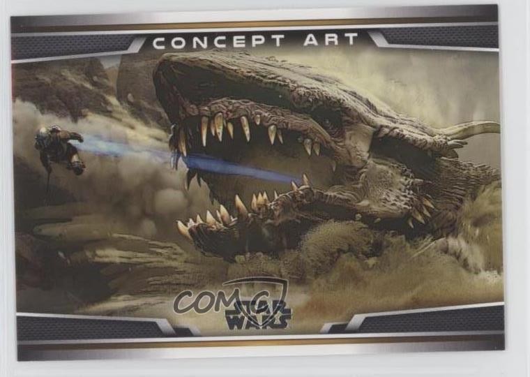 2021 Topps Star Wars The Mandalorian: Season 2 Concept Art Chapter 9 #CA-1 0u46