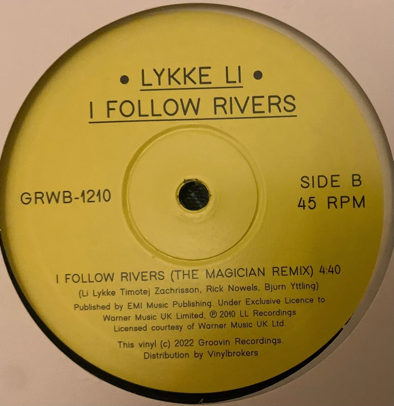Lykke Li – I Follow Rivers Maxi New Mint Novo