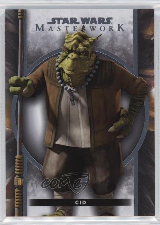 2022 Topps Star Wars Capolavoro Ciddarin Scaleback Cid #54 10vb