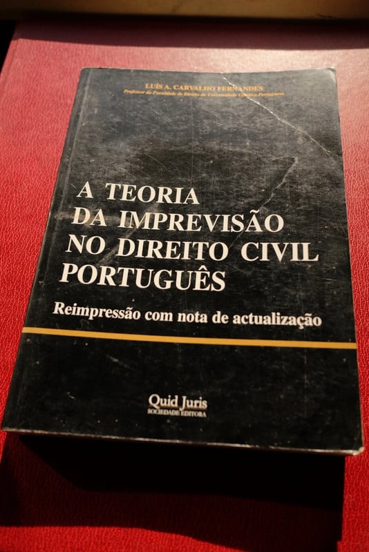 A teoria da imprevisão no Direito Civil português