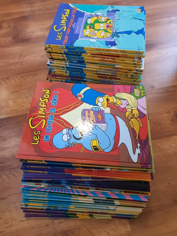 Grosse collection BD Simpson tome 1 à 31