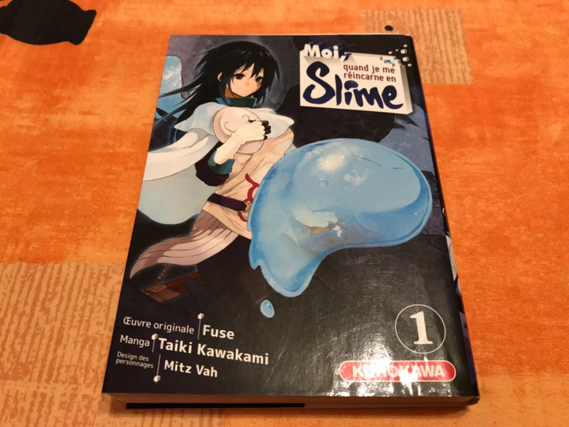 Manga : Moi, quand je me réincarne en Slime