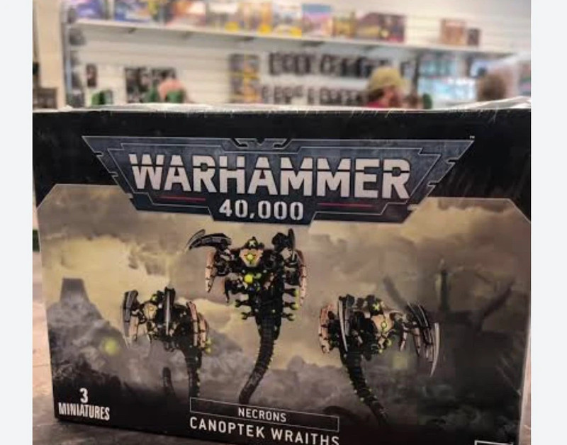 Canoptek wraiths sealed necron Warhammer 40K