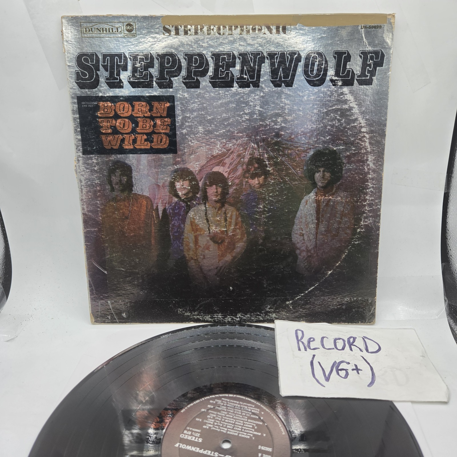 Steppenwolf Self Titled Vinyl Record LP MCA BORN TO BE WILD Vintage 1973 VG+