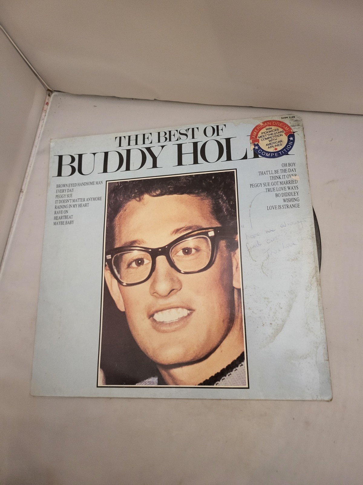 Buddy Holly, The Best Of, Hallmark Vinyl Album