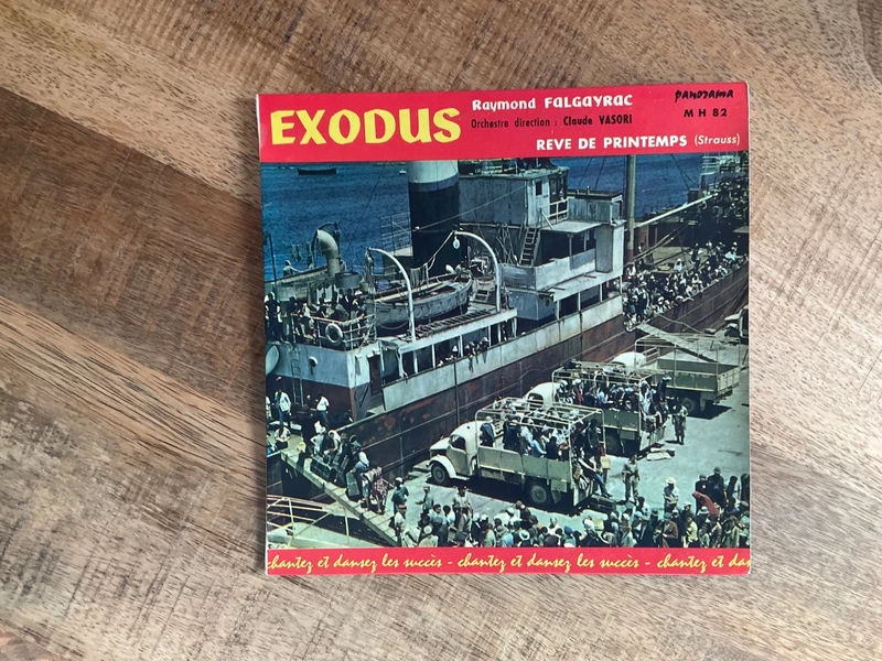45 tours Raymond Falgayrac - Exodus