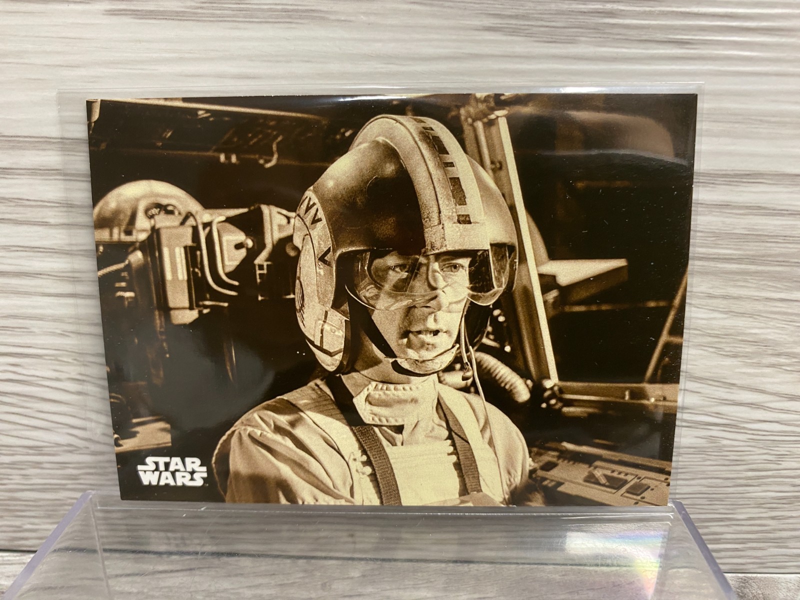 Topps Star Wars New Hope Nero Bianco Seppia #131 Rosso Due: Zeppa Antille
