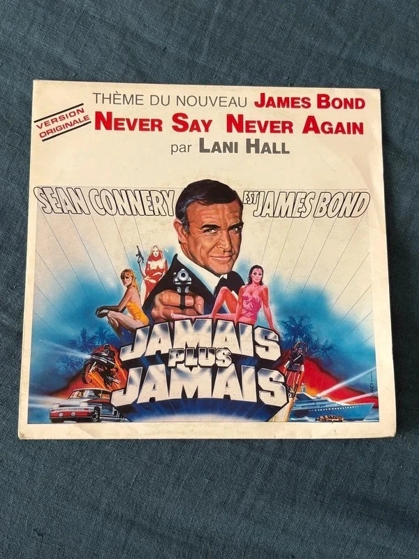 Disque 45 Tours James Bond - Jamais plus jamais