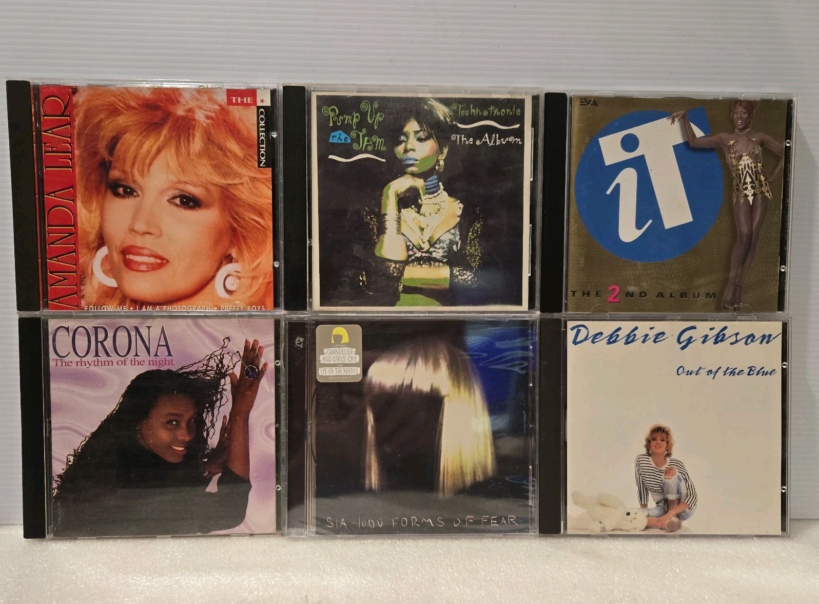 EURO DANCE, HOUSE, DANCE POP, ELECTRO 6 CD LOT - SEE PHOTOS FOR CONTENTS - JEHD1