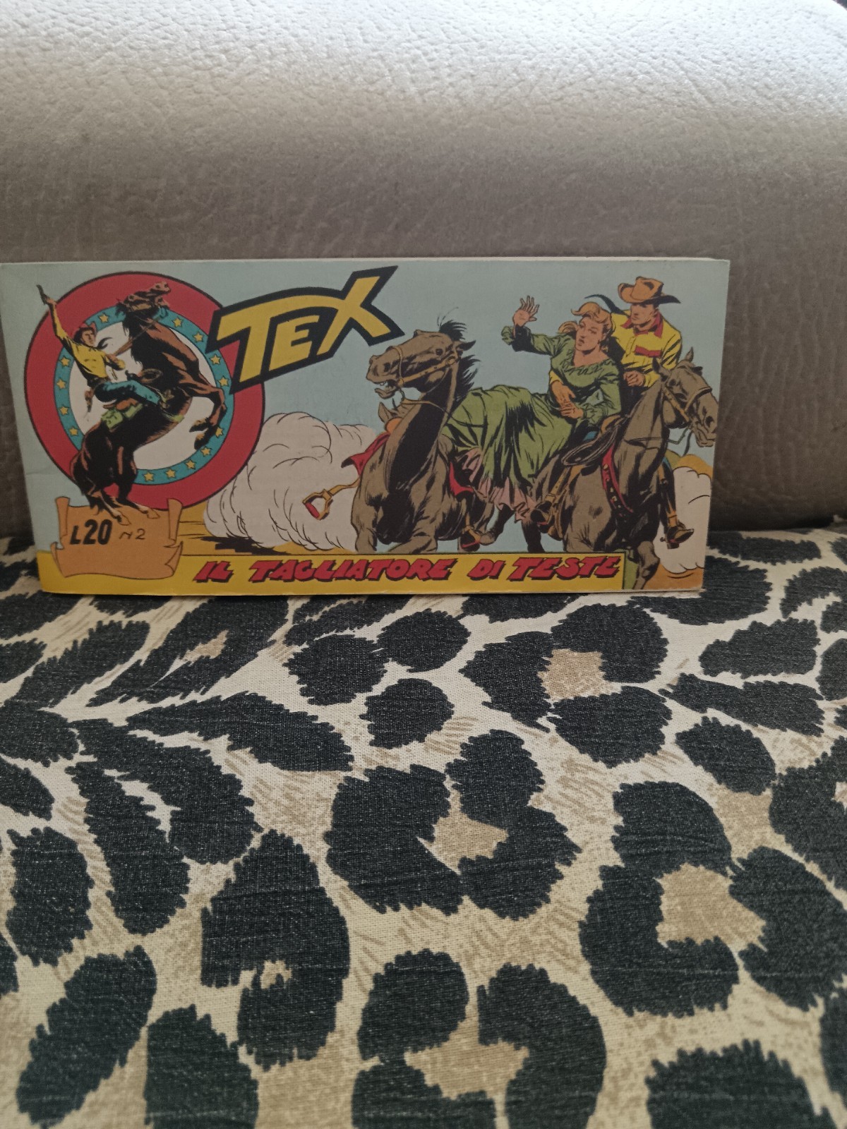 Tex n.2 Striscia a fumetti Western 1960 a colori, Bonelli/Galleppini