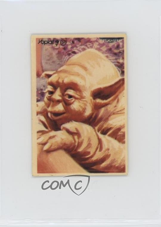 1980 Yoplait Star Wars The Empire Strikes Back Stickers Yoda #24 0u9k