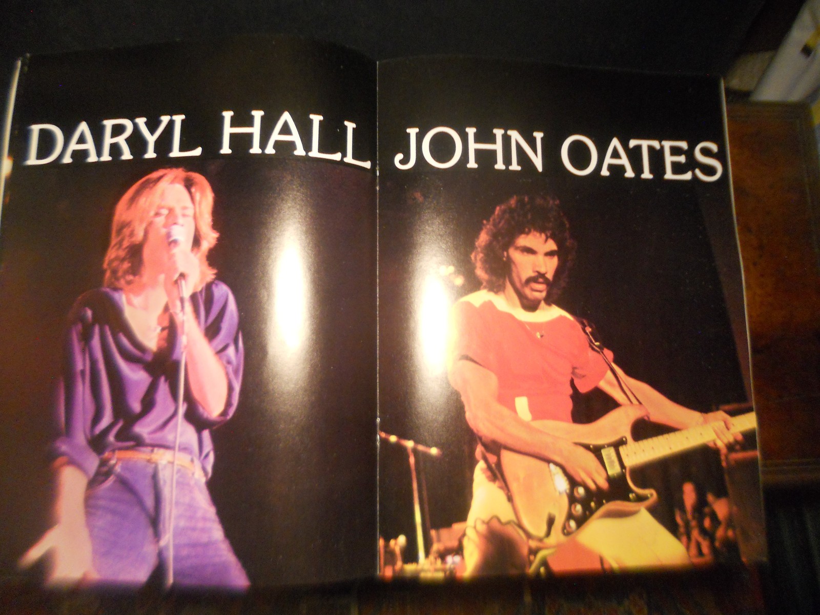 DARYL HALL & John OATES 1980s ON TOUR Booklet Promo Whole Oates Pop Music