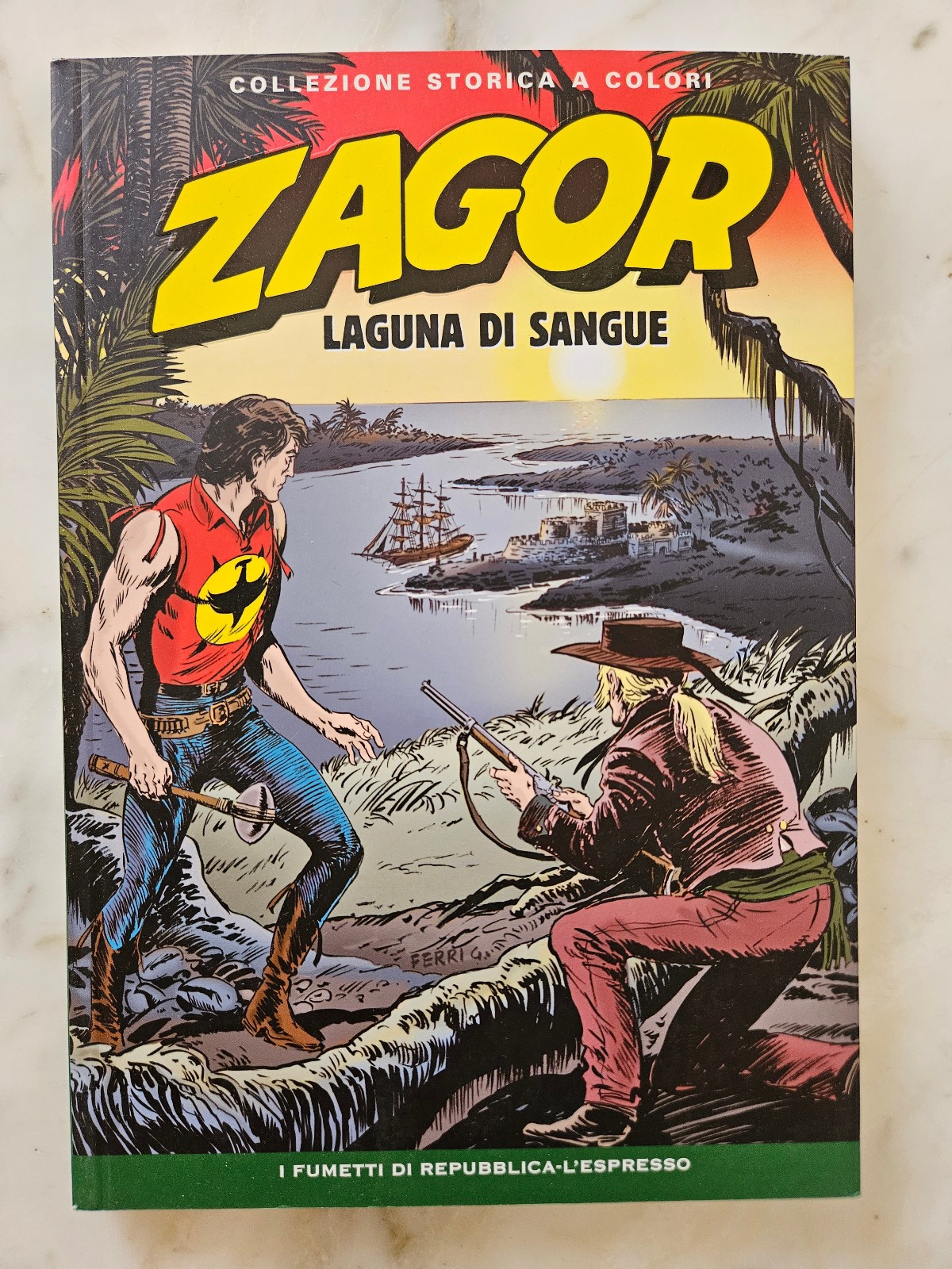 42) ZAGOR Collezione storica a colori Repubblica n. 198  - ottimo/edicola