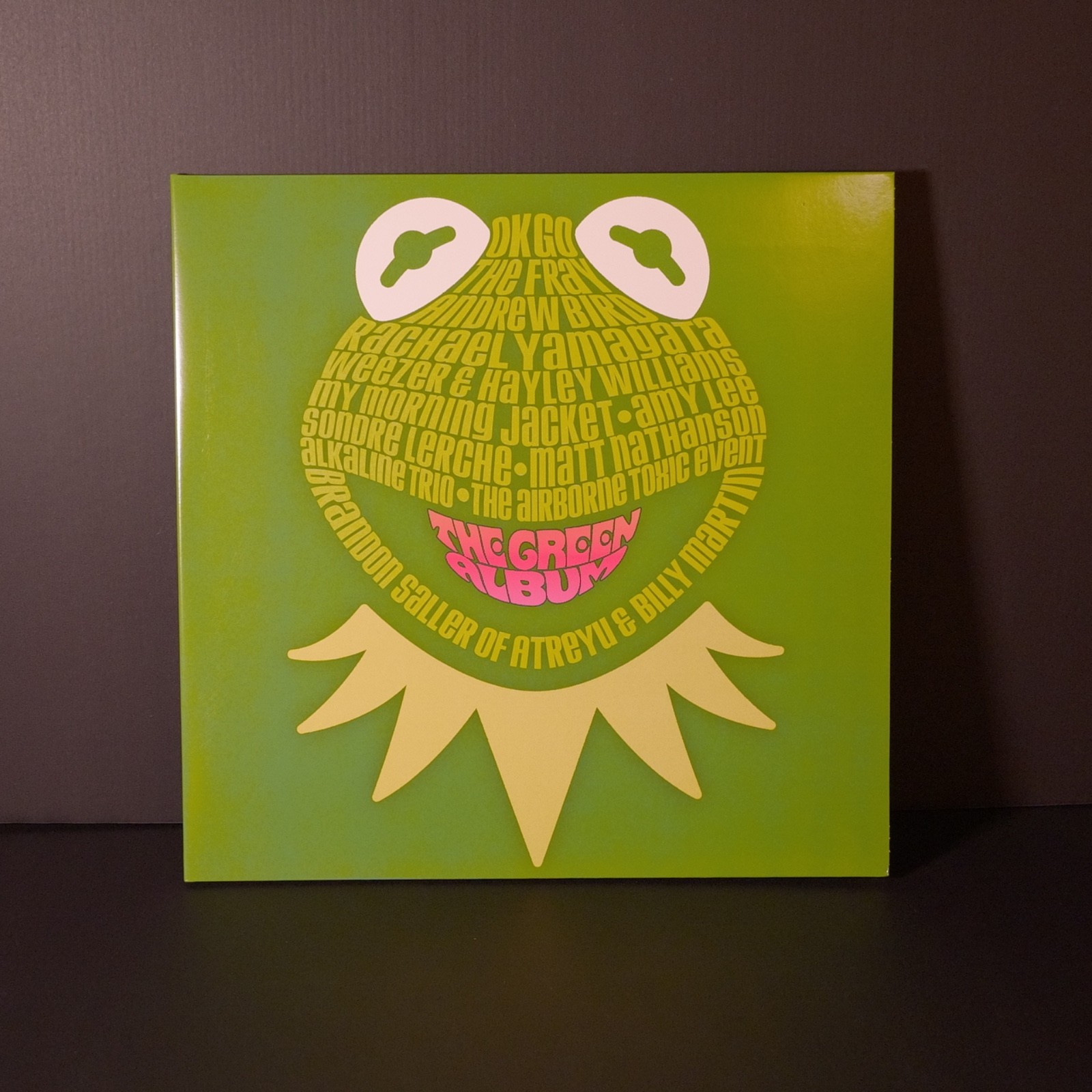 The Muppets: The Green Album (Various Artists) Vinyl LP Disney