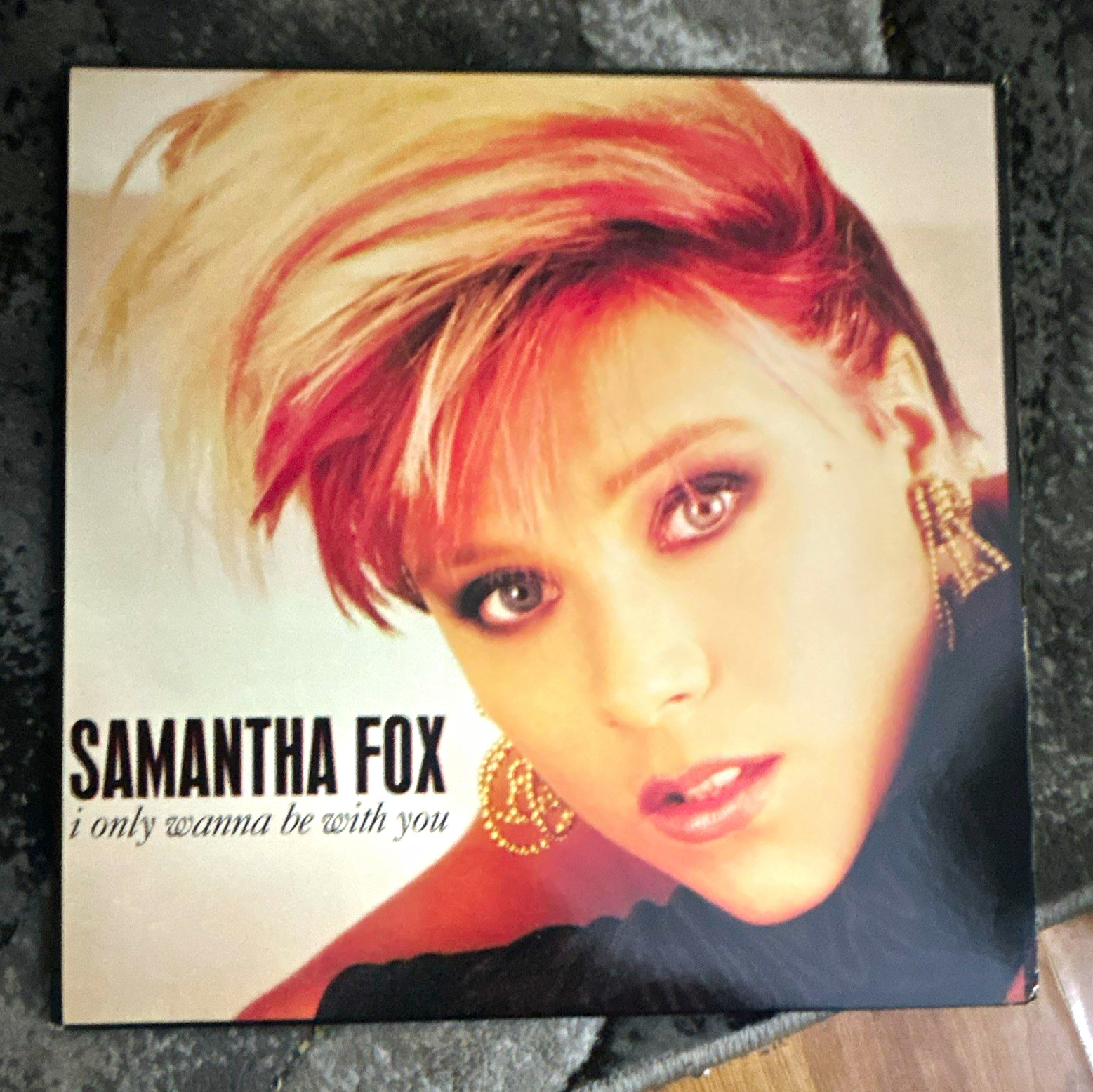Samantha Fox I Only Wanna Be With You 12" 33rpm 1989 Jive 1193-1-JD