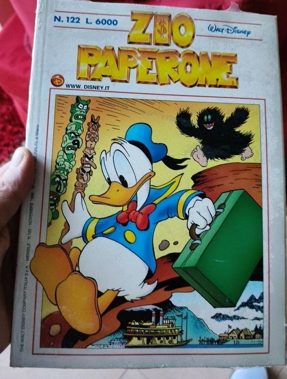 Walt Disney Zio Paperone Fumetto n. 122 Universo Disney fumetti italiani