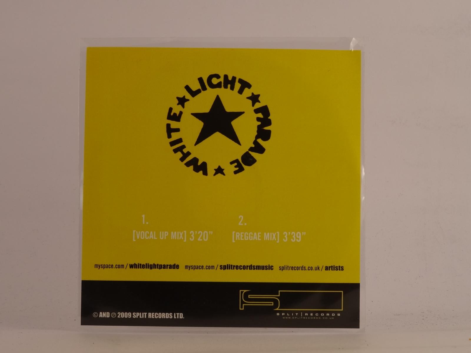 WHITE LIGHT PARADE WAKE UP (E85) 2 Track Promo CD Single plus Picture Sleeve SPL