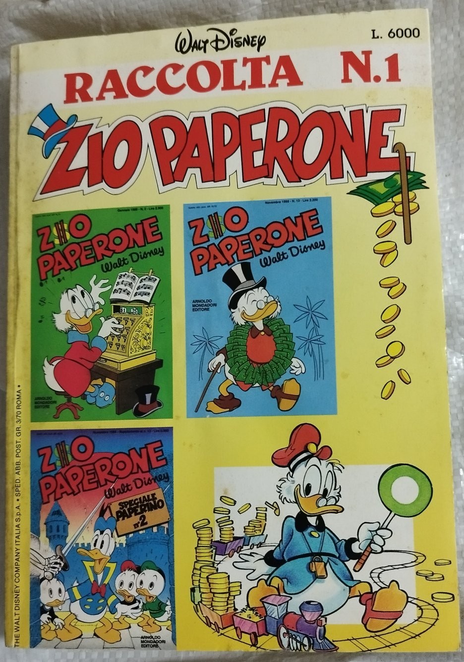Raccolta ZIO PAPERONE N°1