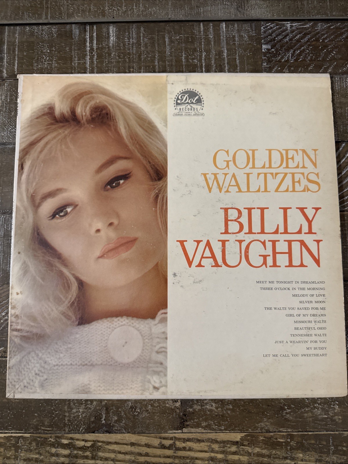 Golden Waltzes by Billy Vaughn LP Vinyl Record Album