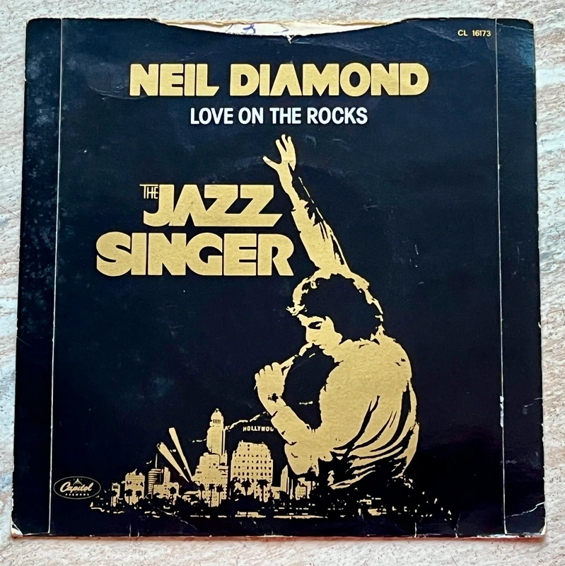 Vinilo Single. Neil Diamond. Jazz singer.