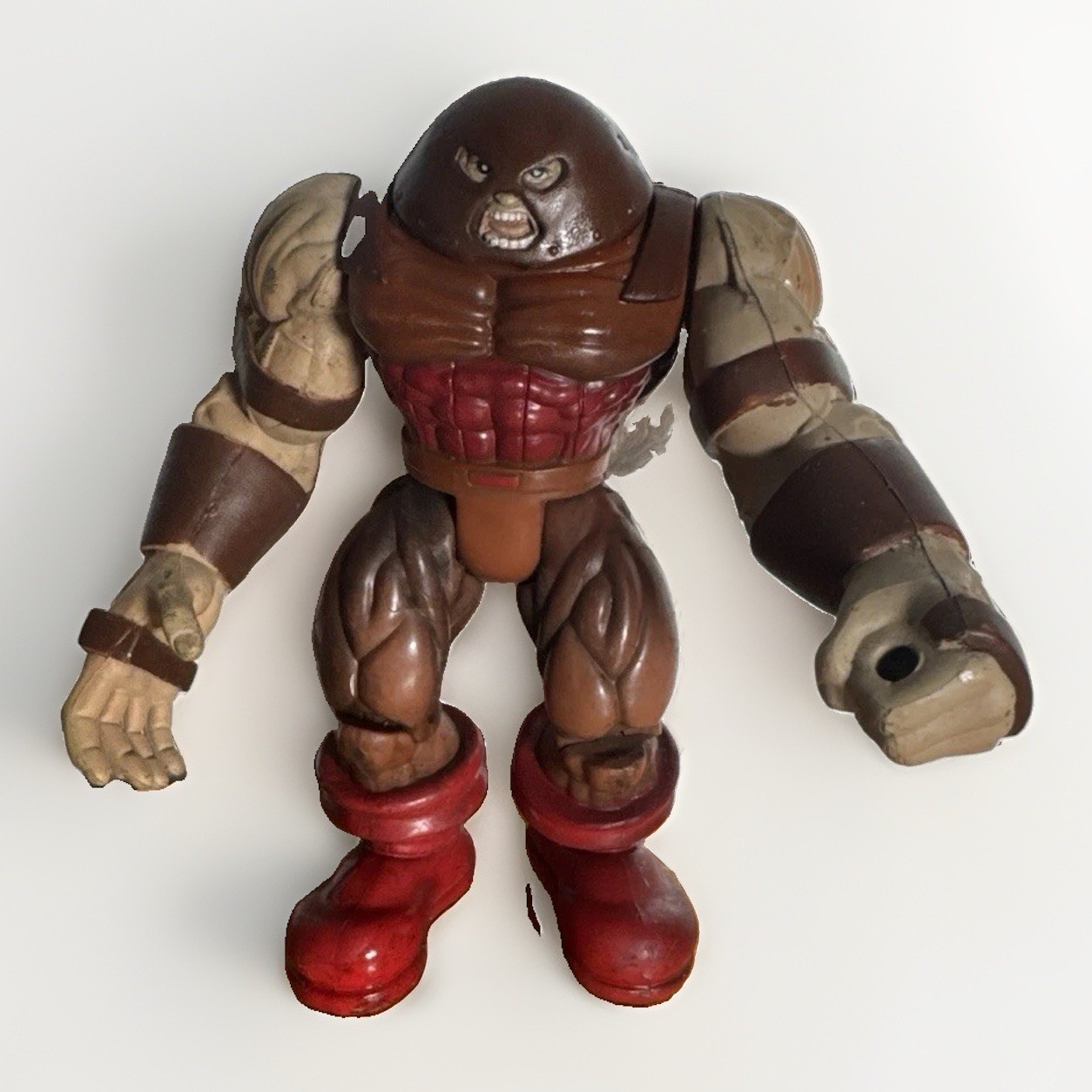 Modellino X-Men vs Street Fighter JUGGERNAUT 1998 Toybiz 5" Marvel Capcom