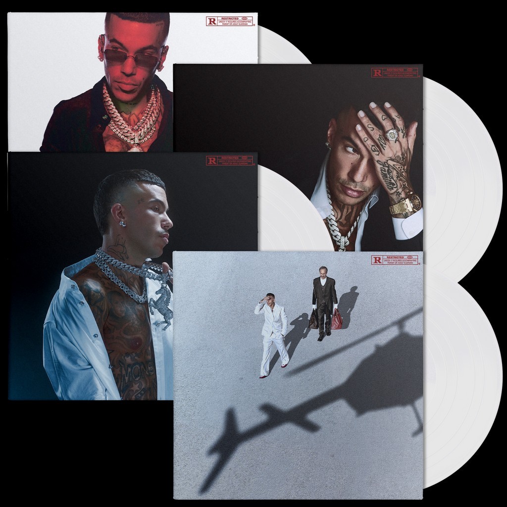Sfera Ebbasta - PUROSANGUE Bundle 4LP Autografati Alternative Cover #1 #2 #3 #4