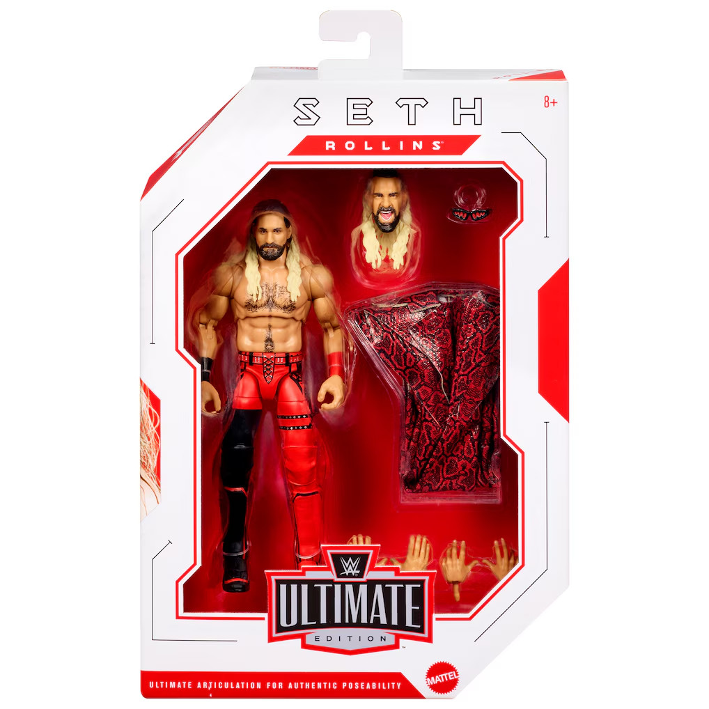 [GRANDE OFFERTA] Seth Rollins Mattel Ultimate Edition Modellino Wave 30