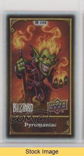 2023 Blizzard Legacy Collection Hearthstone Mini Mage Pyromaniac #H-102 LEGGI og2