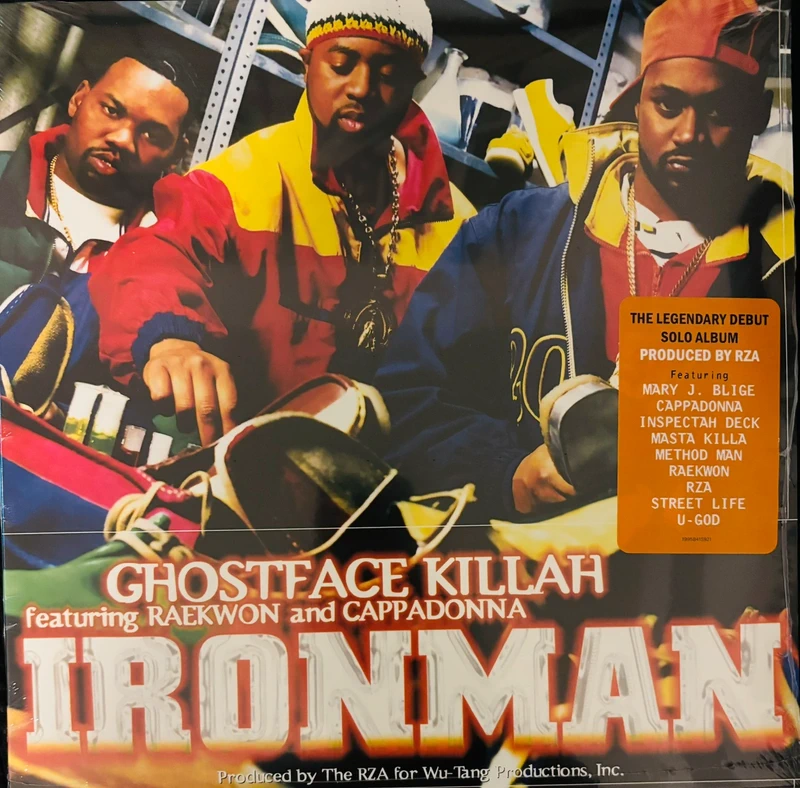 Ghostface Killah feat Raekwon and Cappadonna - Ironman  Sealed New Mint Novo