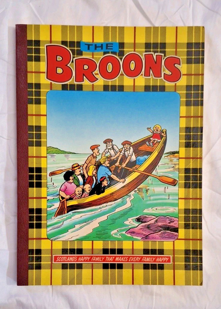 Biennial "The Broons" Annual 1983, Rare Dad Grandad Christmas or First Foot Gift