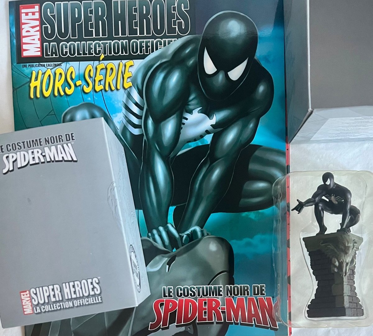 MARVEL Spiderman le costume noir - Hors série Eaglemoss