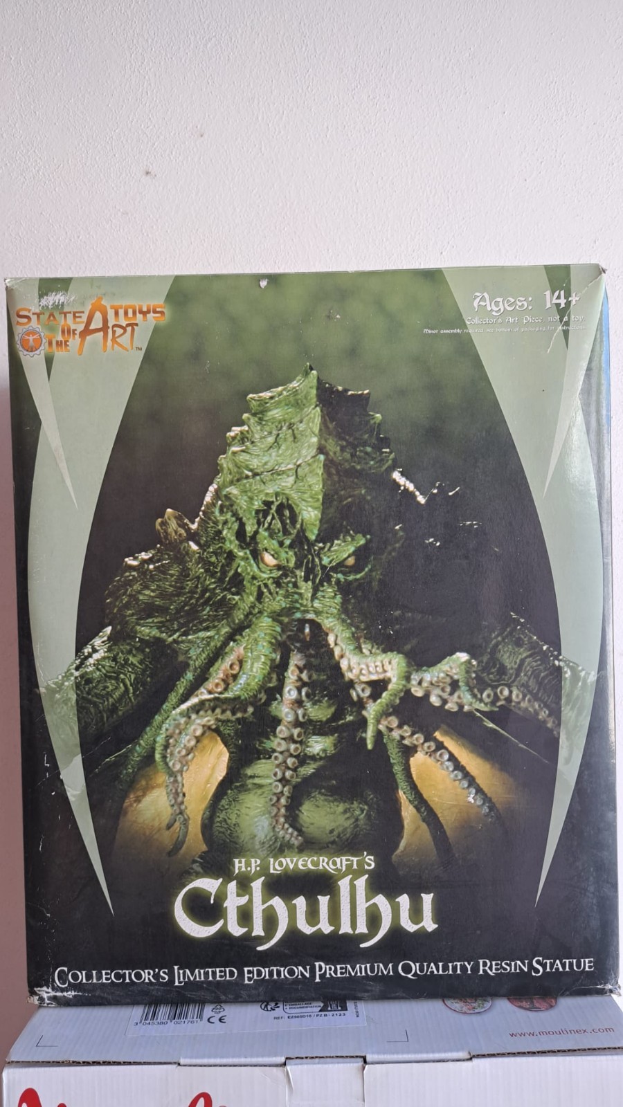 SOTA Toys Cthulhu Nightmares Lovecraft Statua Resin 186/470 Rara con Scatola