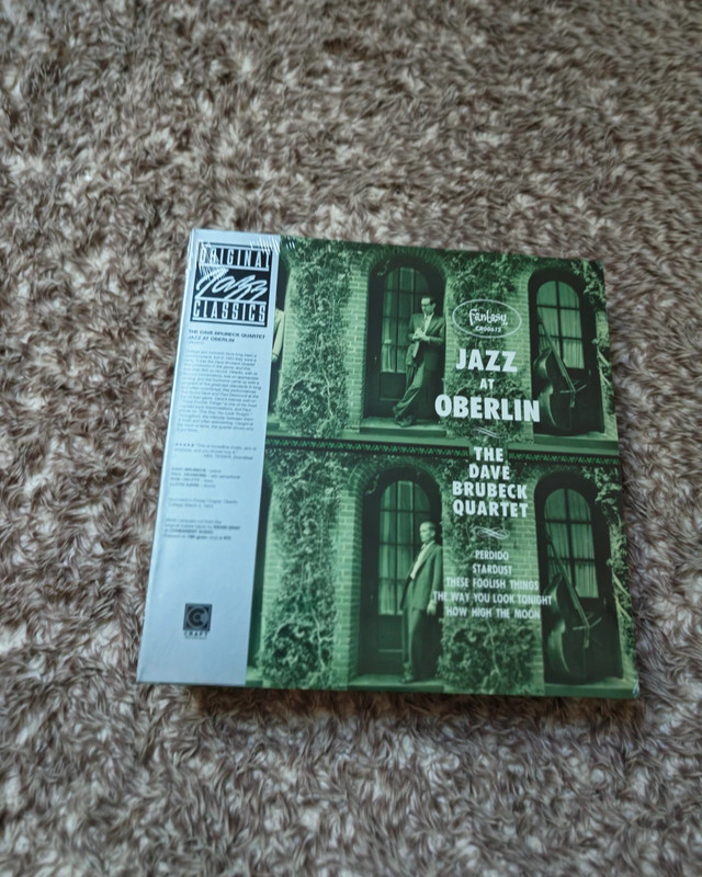 Vinyle the Dave brubeck jazz at Oberlin