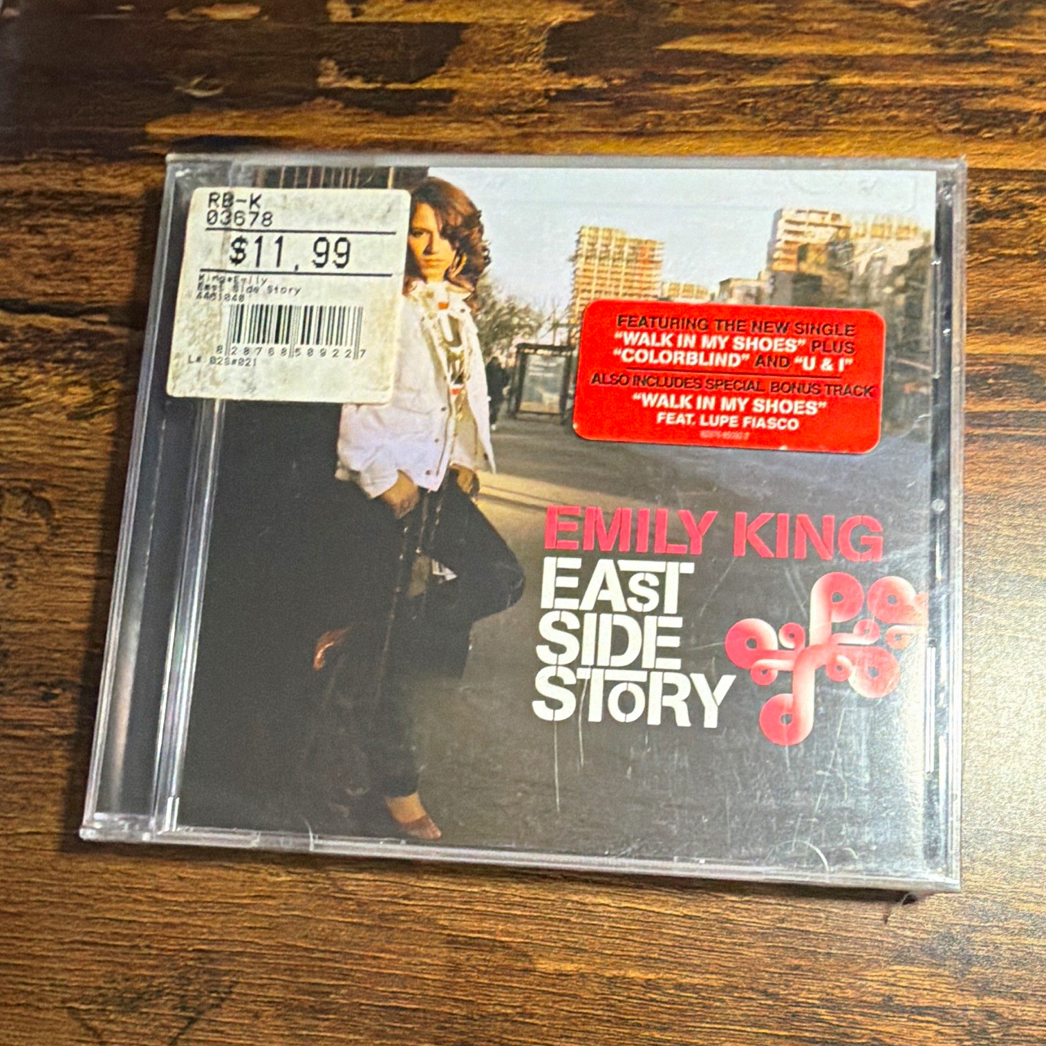 Emily King - East Side Story (CD, 2007) J Records Soul/R&B Album, Jewel Case