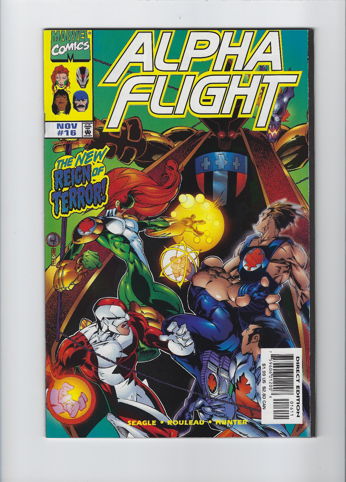 Alpha Flight #16 | 1997 Series | Very Fine/Near Mint (9.0)