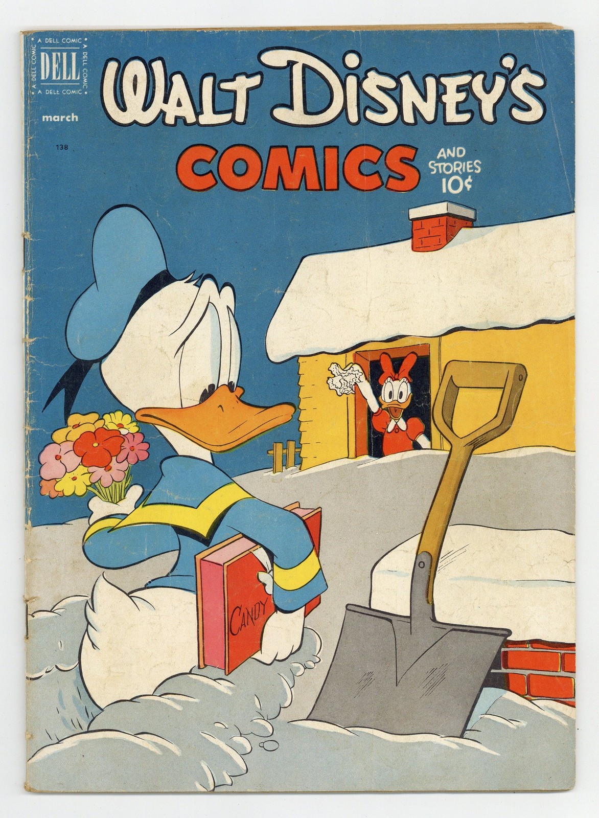 Walt Disney's Comics and Stories #138 GD+ 2.5 1952