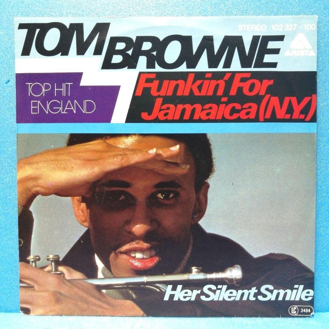 Tom Browne Funkin' For Jamaica NY 7" Vinyl Single Fusion Soul R&B