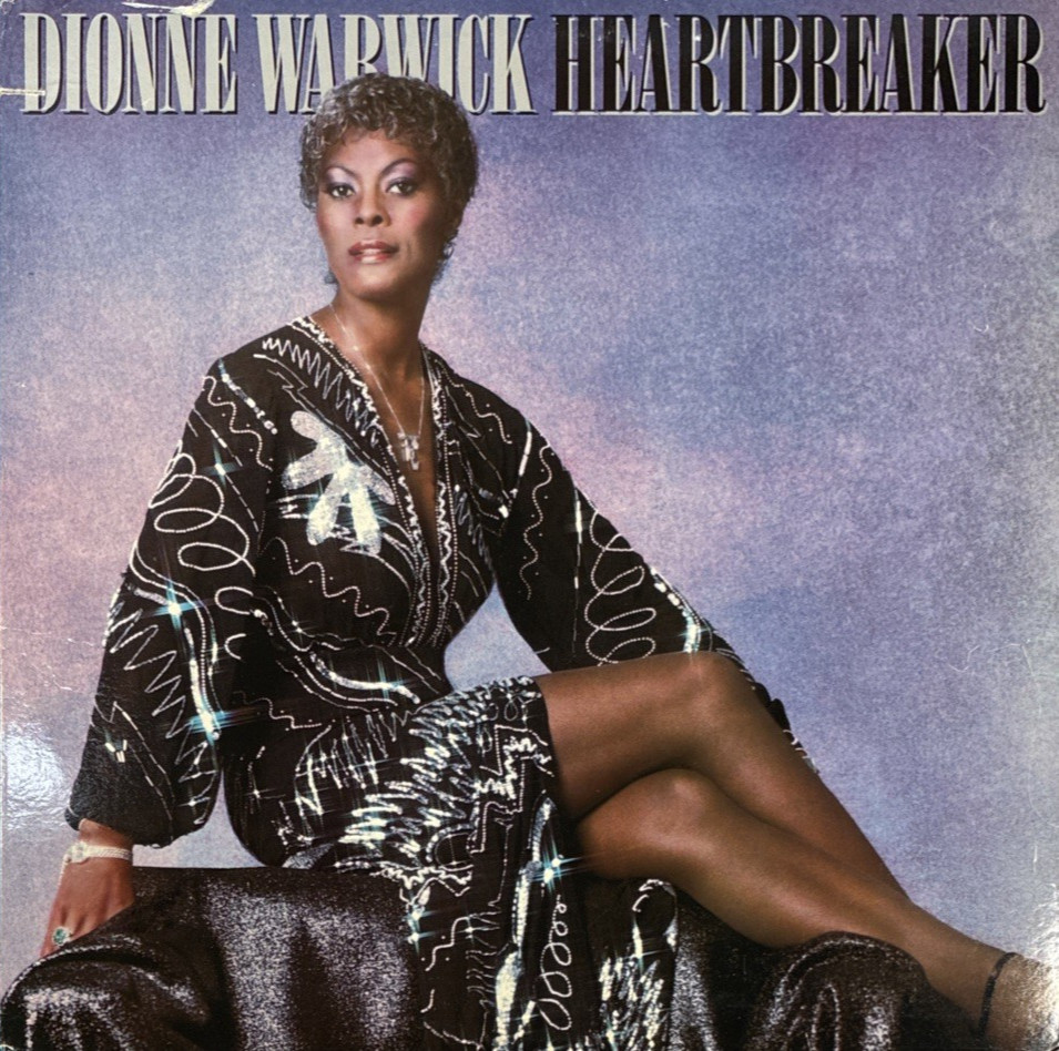 Heartbreaker by Dionne Warwick (Arista Records, 1982) Vinyl LP    Barry Gibb