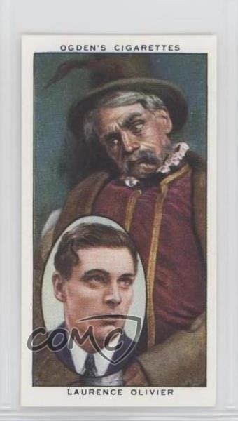 1938 Ogden's Actors Natural & Character Studies Tobacco Laurence Olivier 0ji1