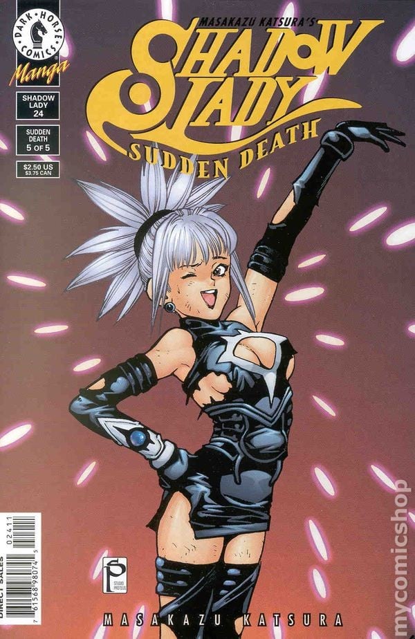 Shadow Lady #24 VF 2000 immagine stock