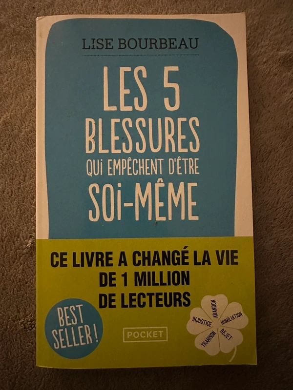 Les 5 blessures qui empêchent d'être soi-même – Lise Bourbeau.