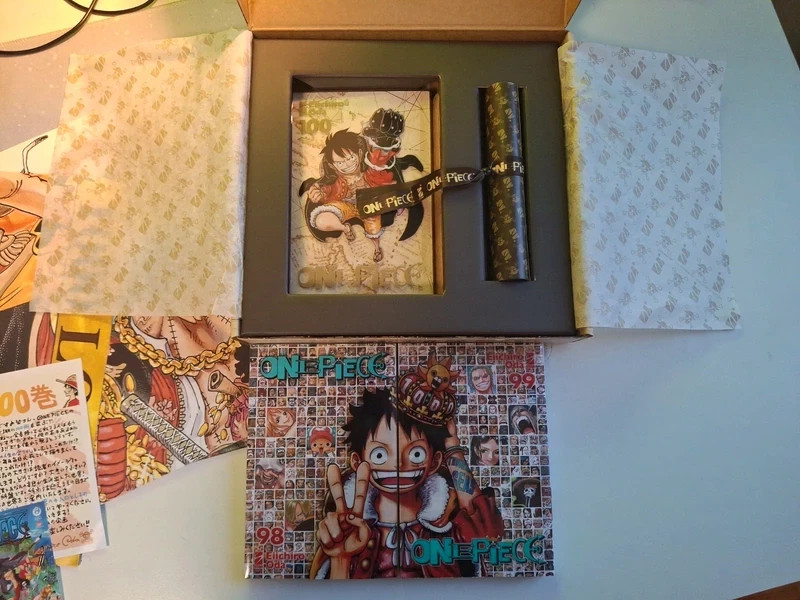 One Piece variant vol 98-99-100 (celebration edition)+posters