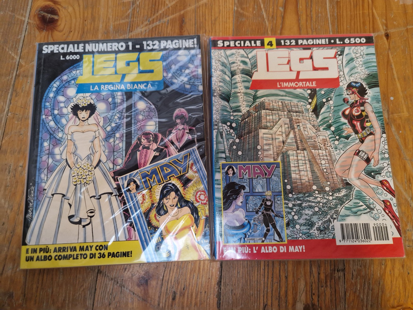 Legs Speciale numeri 1 e 4 SBE