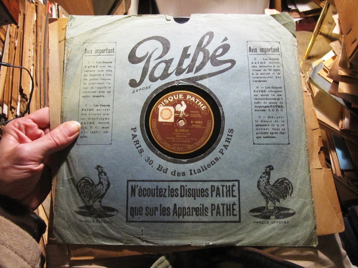 1921 French MUSIC HALL Jean Flor Alhambra BLONDES Millions d'Arlequin PATHE 4046